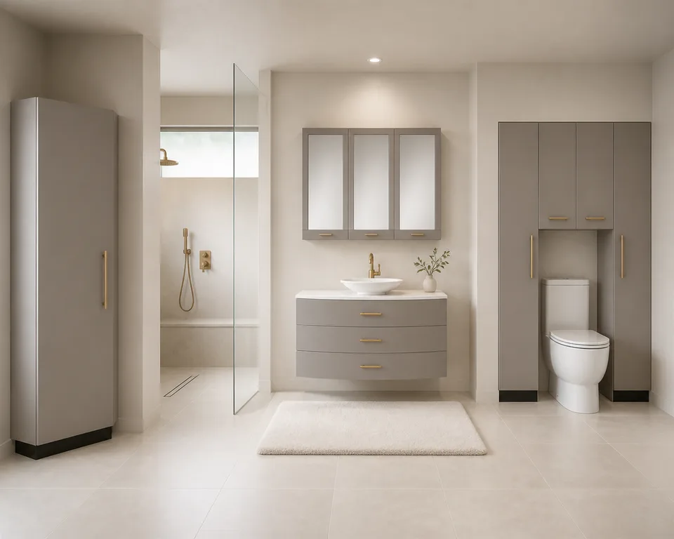 Banyo konsept görseli (3D), Safari Gri paketi